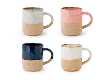 Set de 8 mugs Coastal Vibes 410 cc 1