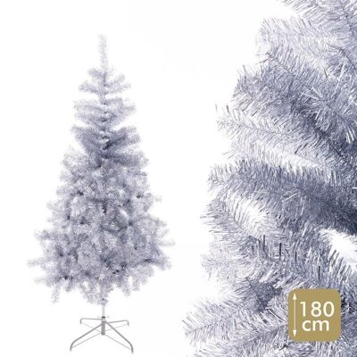 CHRISTMAS - TINSEL TREE 500 BRANCHES SILVER CT721593