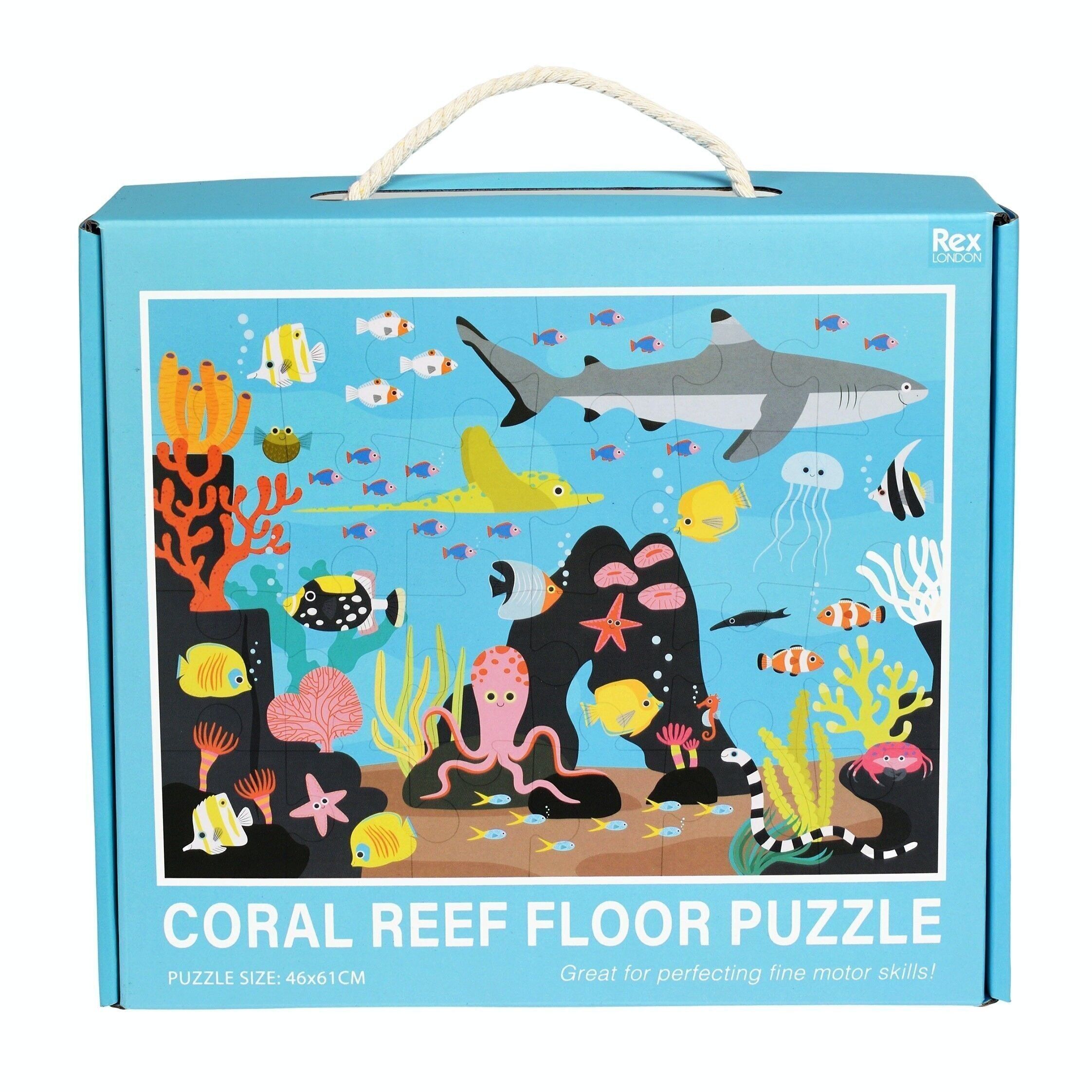 Floor puzzle (24 pieces) - Coral reef