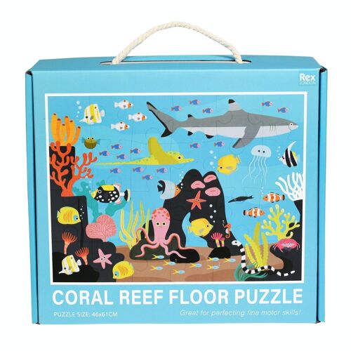 Floor puzzle - Coral reef