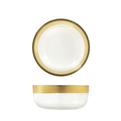 Goldie bowl with gold edge ø 11 cm