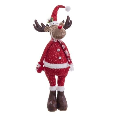 CHRISTMAS - KNITTED STANDING DEER CT119740