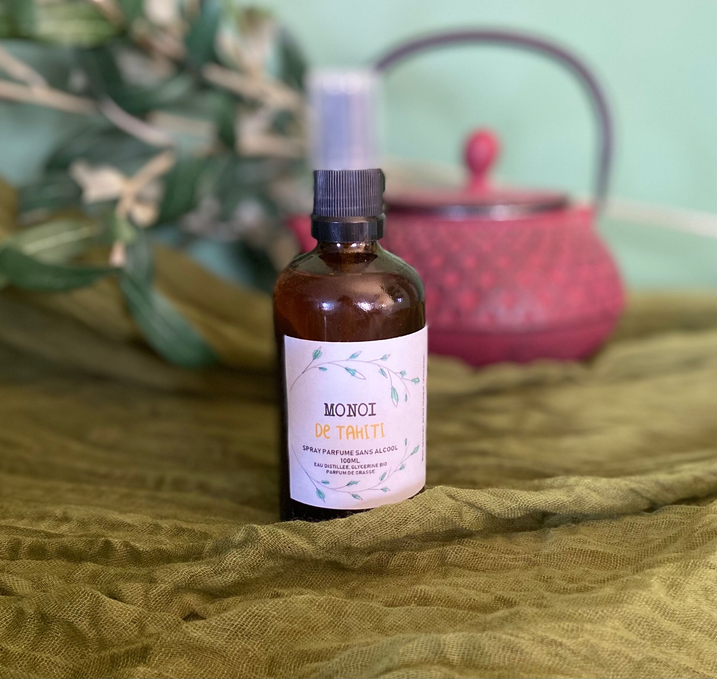 Spray profumato Monoi de Tahiti - Profumo Grasse 100ml