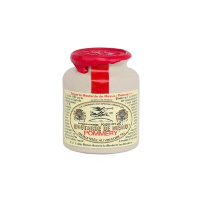Moutarde de Meaux Pommery 250g bouchon liège & cire