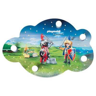 Plafoniera nuvola immagine Playmobil "Cavalieri"