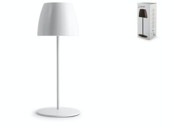 Lampe à led New York blanc 12xh30 cm 1