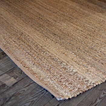 TAPIS BEIGE EN JUTE & COTON 240X140CM DELOS 4