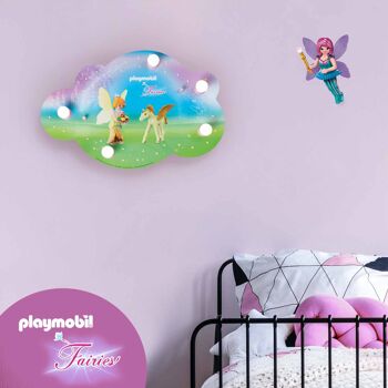 Plafonnier image nuage Playmobil "Fées" 2
