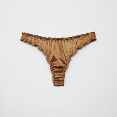 CHEEKY LOVER satin Bronze