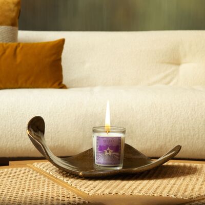 Candle L'ESPRIT 190g, Fig Sandalwood scent, CHAKRA Collection, BOPAZZ X Juliainlaland