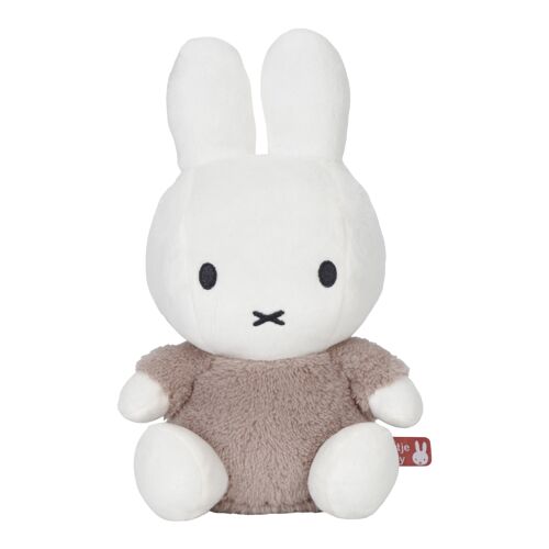 Miffy Peluche 25cm - Fluffy taupe