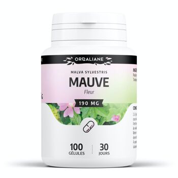 Mauve - 190 mg - 100 gélules 1