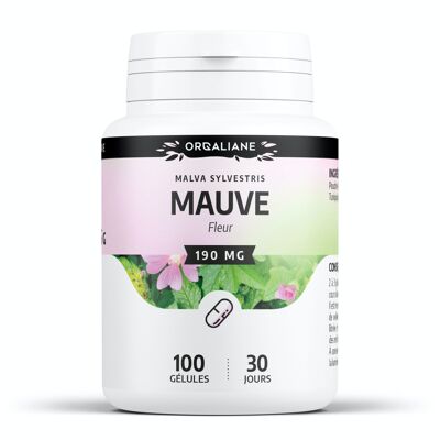Mauve - 190 mg - 100 gélules