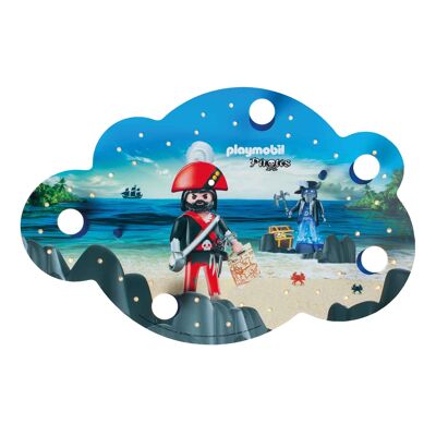 Plafoniera nuvola immagine Playmobil "Pirati"