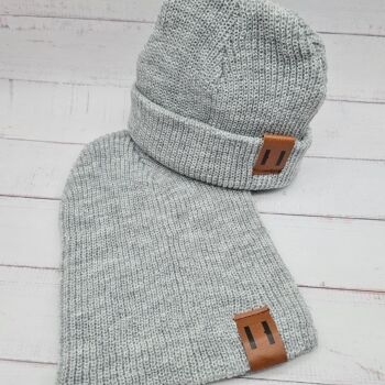 Duo Bonnets assortis Papa et Enfant 30