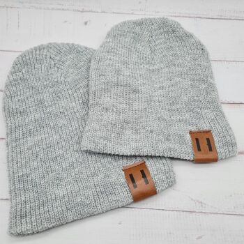 Duo Bonnets assortis Papa et Enfant 31