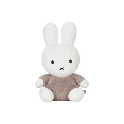Miffy Peluche 35cm - Fluffy taupe