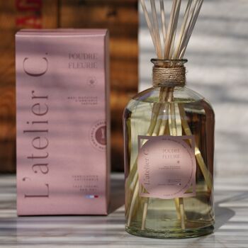 Maxi diffuseur de parfum - diffuseur d'ambiance - Poudre fleurie - Parfums de Grasse