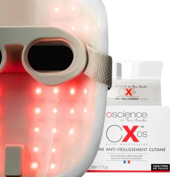 Coffret masque LED CESAM X OSCIENCE 2