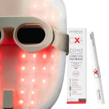 Coffret masque LED CESAM X OSCIENCE 4