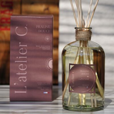 Maxi perfume diffuser - room diffuser - Sweet praline - Parfums de Grasse