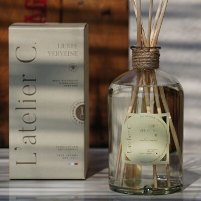 Maxi diffuseur de parfum - diffuseur d'ambiance - Lierre verveine - Parfums de Grasse