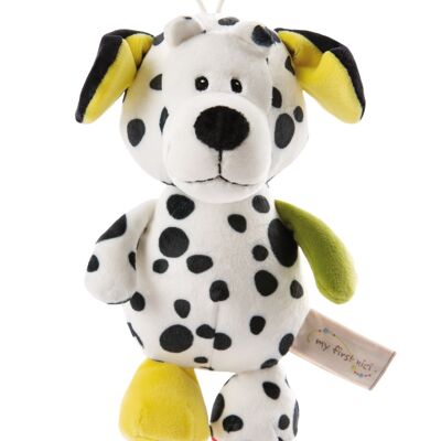 Boite à musique Dalmatien 18cm sur carte d'en-tête