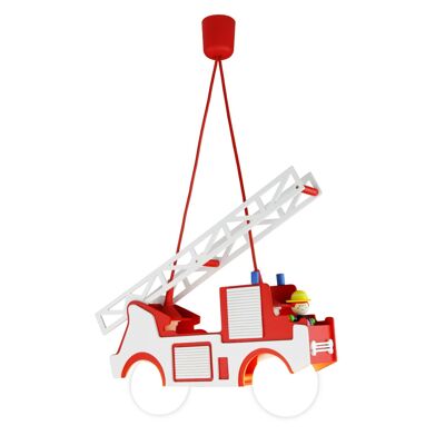 Pendant light fire brigade with "Fred"