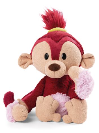 Peluche singe Tuula 18cm suspendu VERT 1