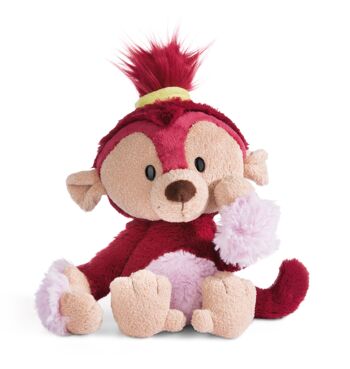 Peluche singe Tuula 25cm suspendu VERT 1