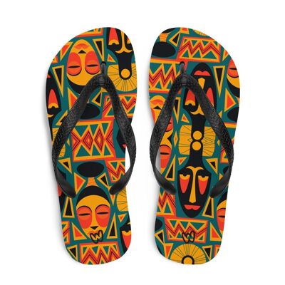 Afrikanische Heritage-Flip-Flops