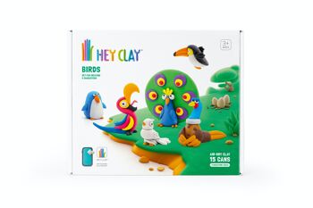 15013 HeyClay - Oiseaux - 15 boîtes 9