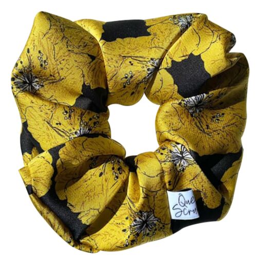 Florence Yellow Scrunchie