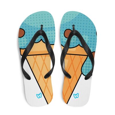 Ice Cream Flip Flops