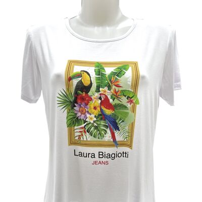 T-shirt, Marchio Laura Biagiotti, Made in Italy, art. JLB02-218