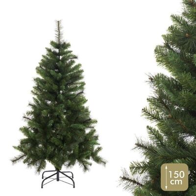 CHRISTMAS - MIXED CONE TREE 329 BRANCHES PE-PVC CT110075