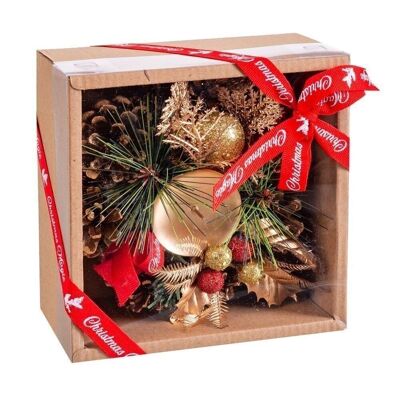 CHRISTMAS - CANDLE HOLDER GIFT BOX CT720664