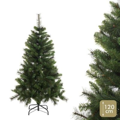 CHRISTMAS - MIXED CONE TREE 176 BRANCHES PE-PVC CT110074