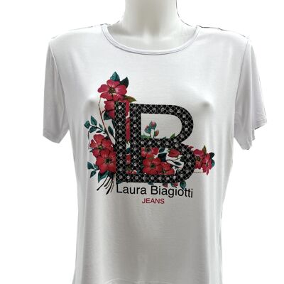 T-shirt, Marchio Laura Biagiotti, Made in Italy, art. JLB02-217
