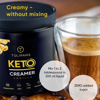 KETO CRÈME VANILLE 200g 3