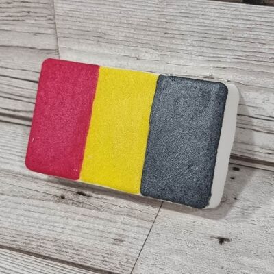 Flagge Belgien Badebombe