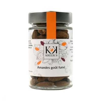 Smoked almonds, 100 g