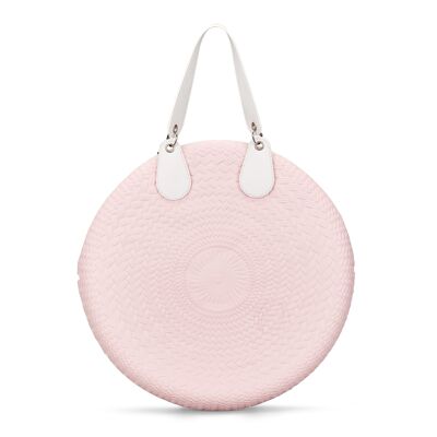 Circular Baby Pink Bag