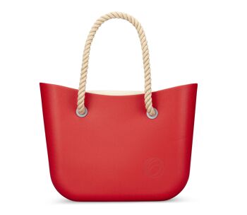 SAC DE PLAGE ROUGE 1