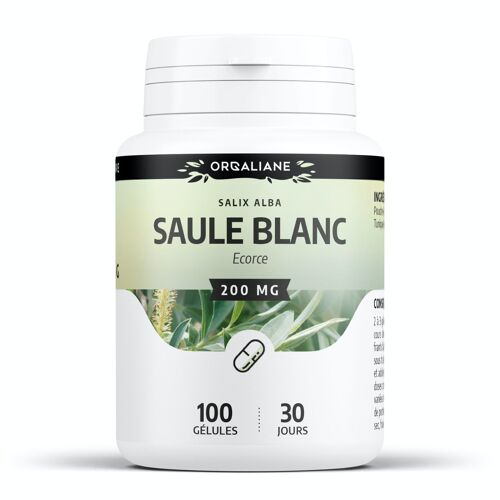 Saule blanc - 200 mg - 100 gélules