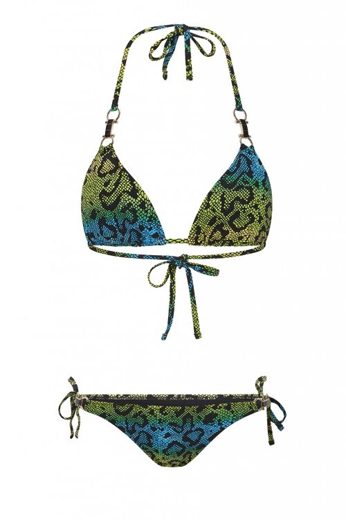 Electric Cobra Triangle Bikini Top