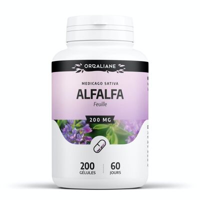 Alfalfa - 250mg - 200 cápsulas