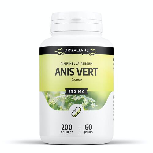Anis vert - 230 mg - 200 gélules