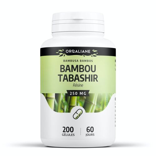 Bambou Tabashir - 250 mg - 200 gélules