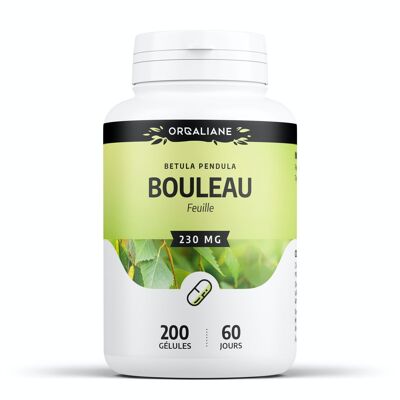 Bouleau - 230 mg - 200 gélules